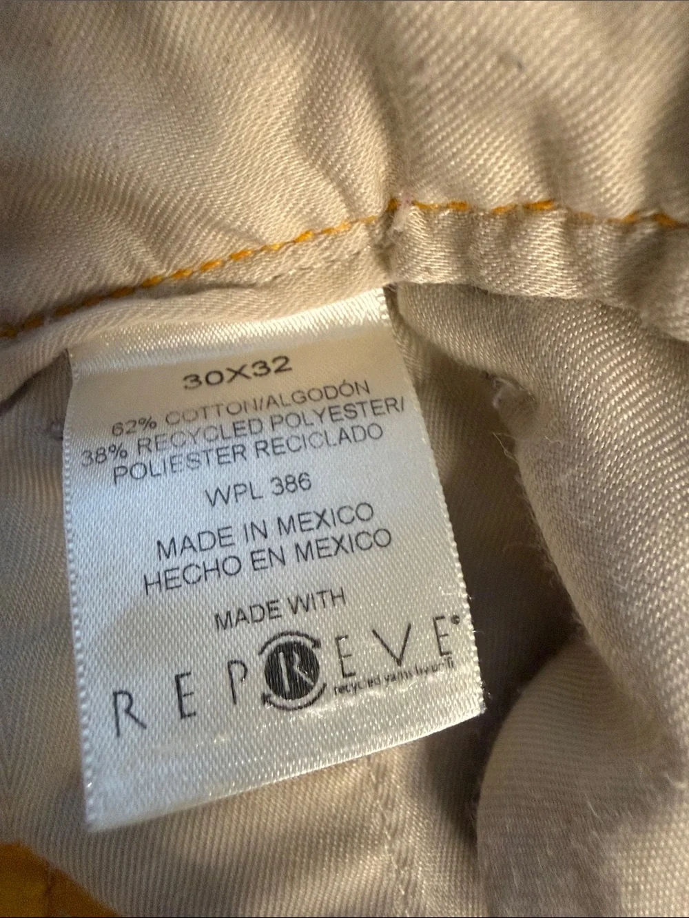 Men's Slim Chinos in Light Taupe